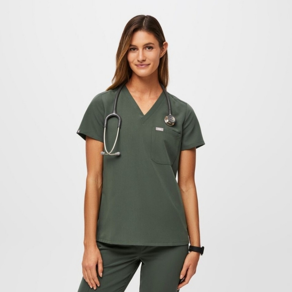 Figs Zamora Scrub Set Medium Moss Green 💚